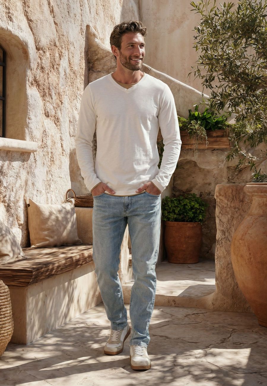 Men's blue CARLOS jeans size 38.34-4