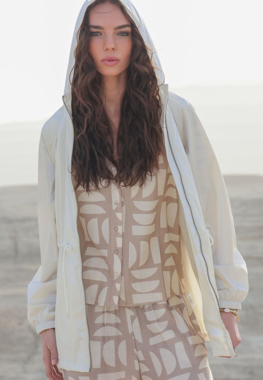 Women's beige ELISA jacket size XXL-4