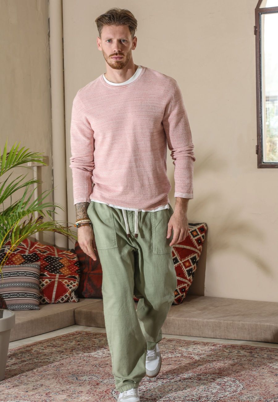 ROHAN orange sweater for men size XXXL-4