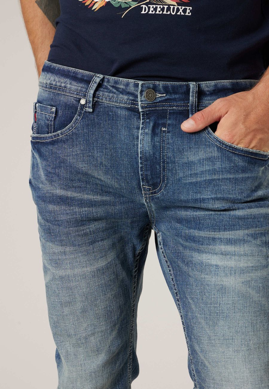Jean CARLOS grey pour homme taille 38.34-0