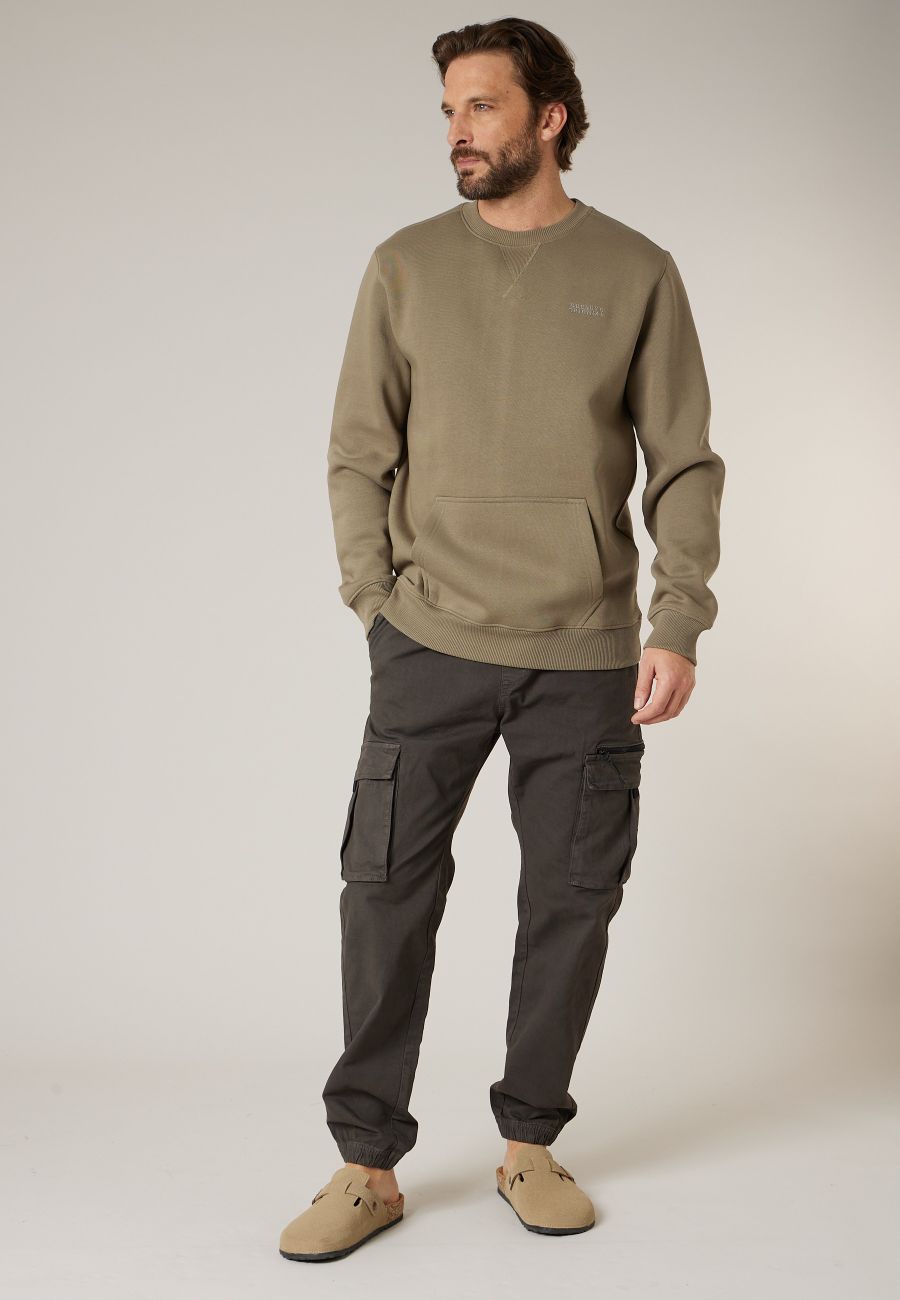 Men's BENOR khaki sweatshirt size XXXL-1