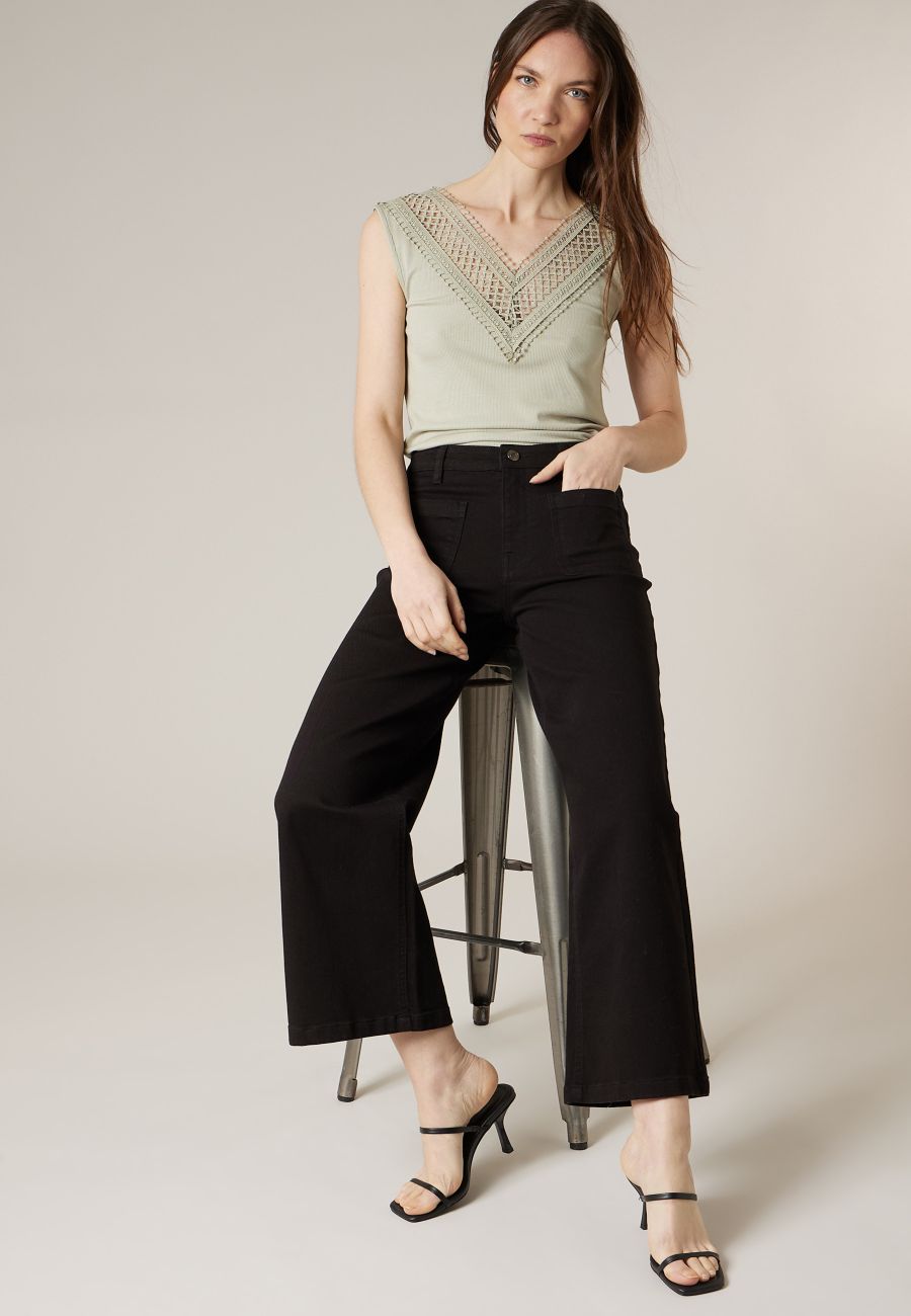 Jean LILOO noir pour femme taille 44-2