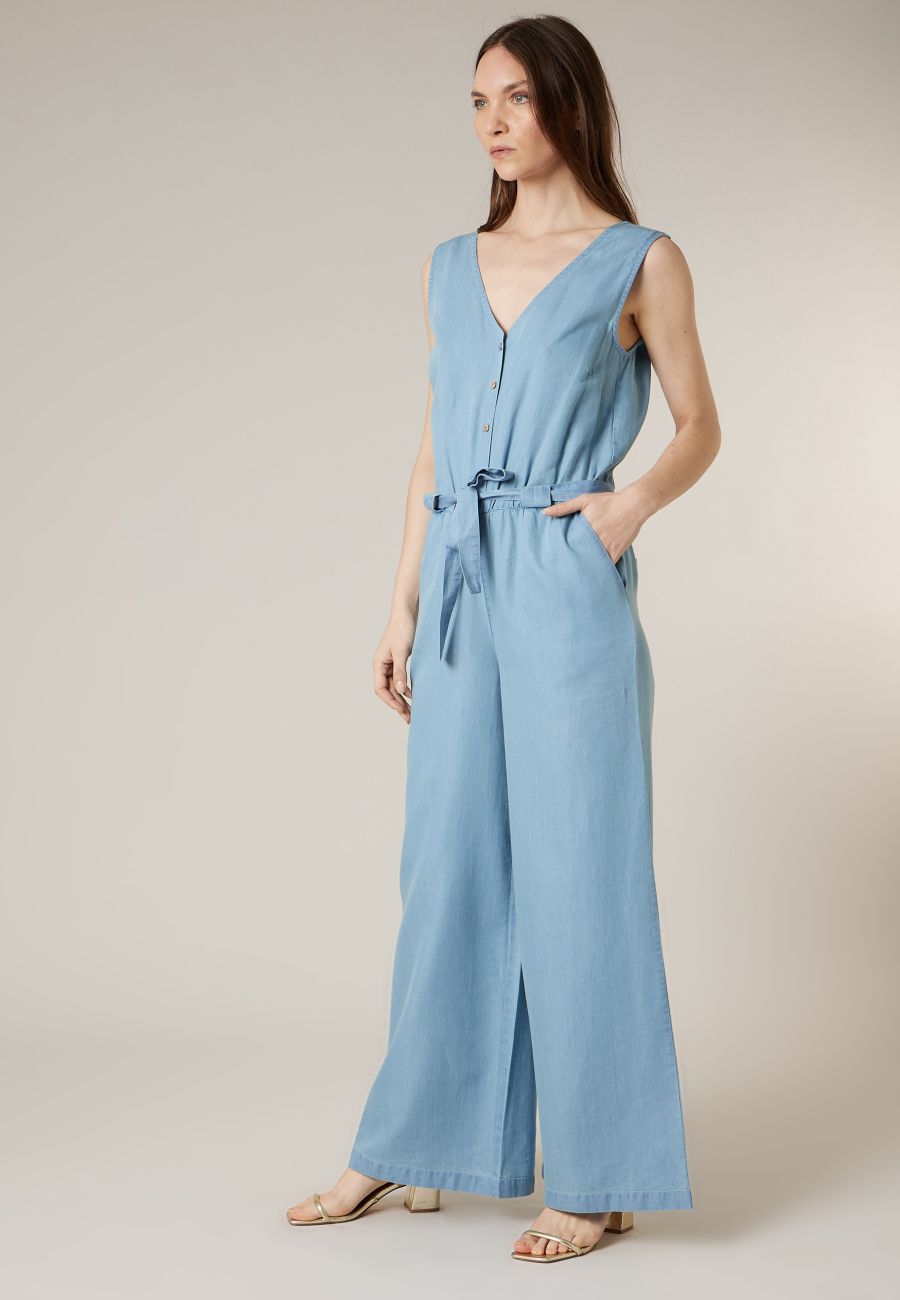 Women's blue JUMYA jumpsuit size 44-2