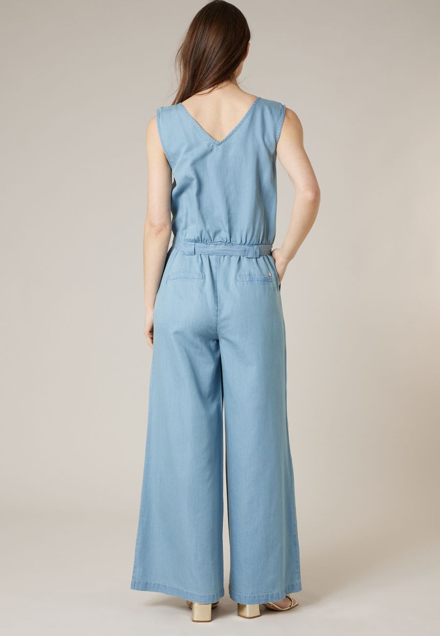 Women's blue JUMYA jumpsuit size 44-3
