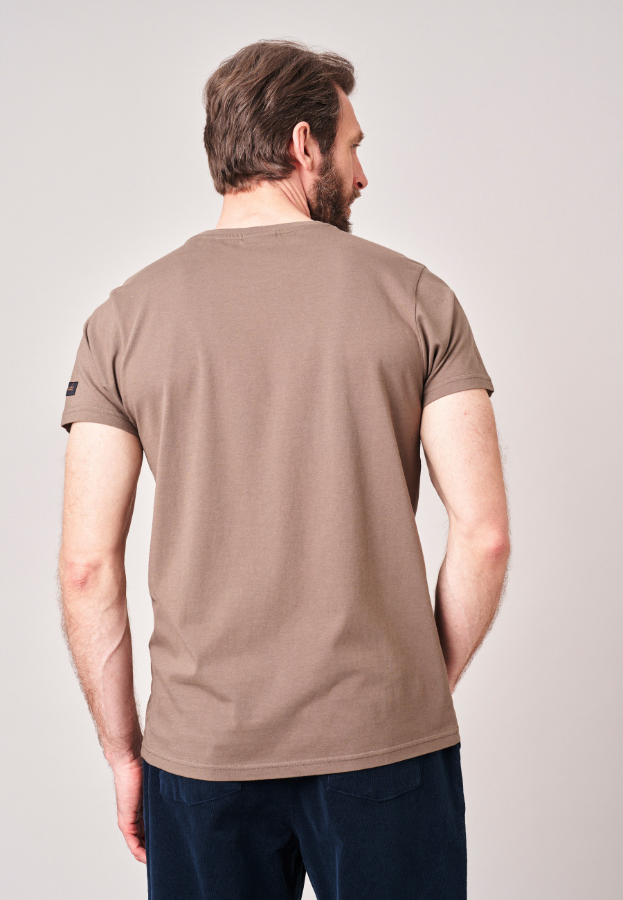 GREENCAR T-shirt Dark taupe men-4