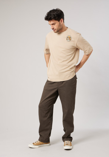 BIG T-shirt Noir charbon men-1