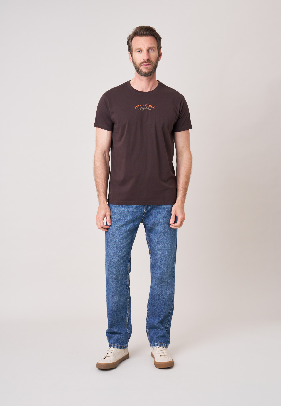 T-shirt SPIN Walnut homme-2