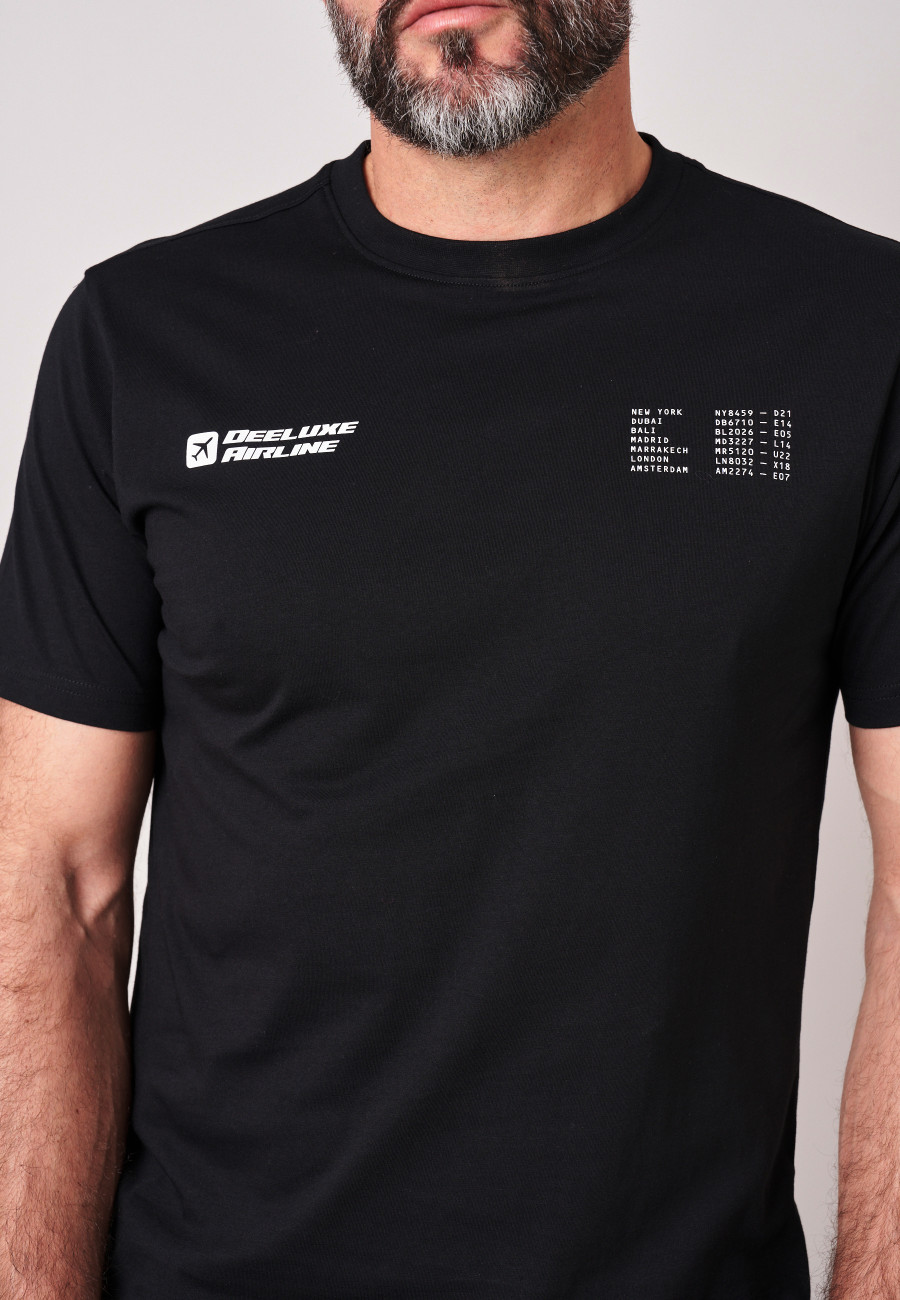 T-shirt FIRSTCLASS Black homme-3