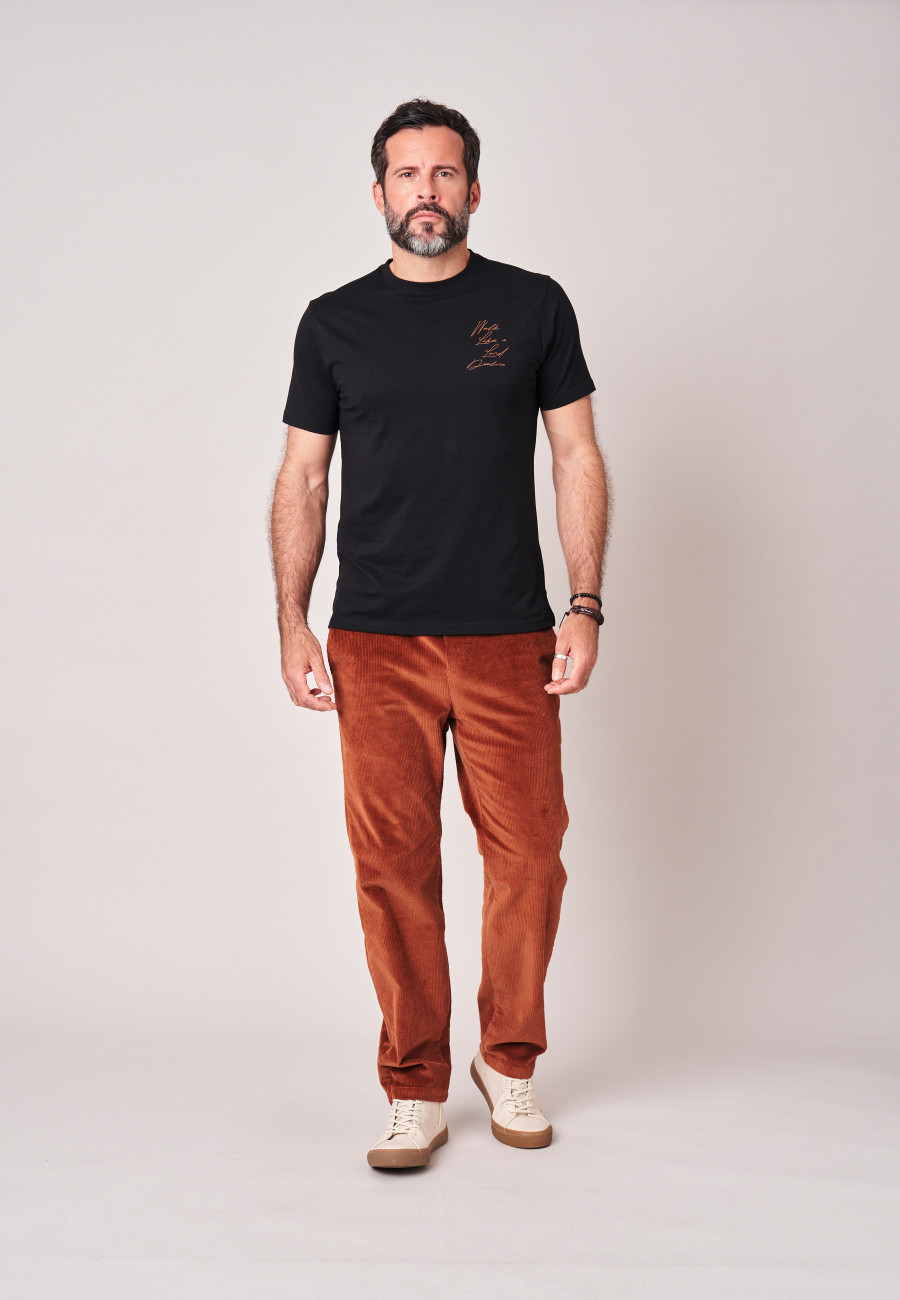 LONDOG T-shirt Black men-2
