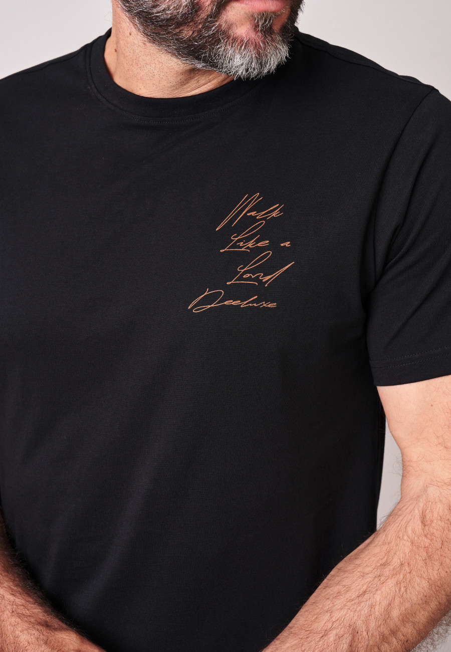 LONDOG T-shirt Black men-3