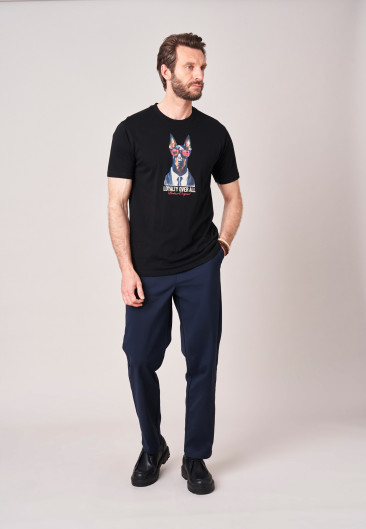 T-shirt LOYALTY Black homme-1