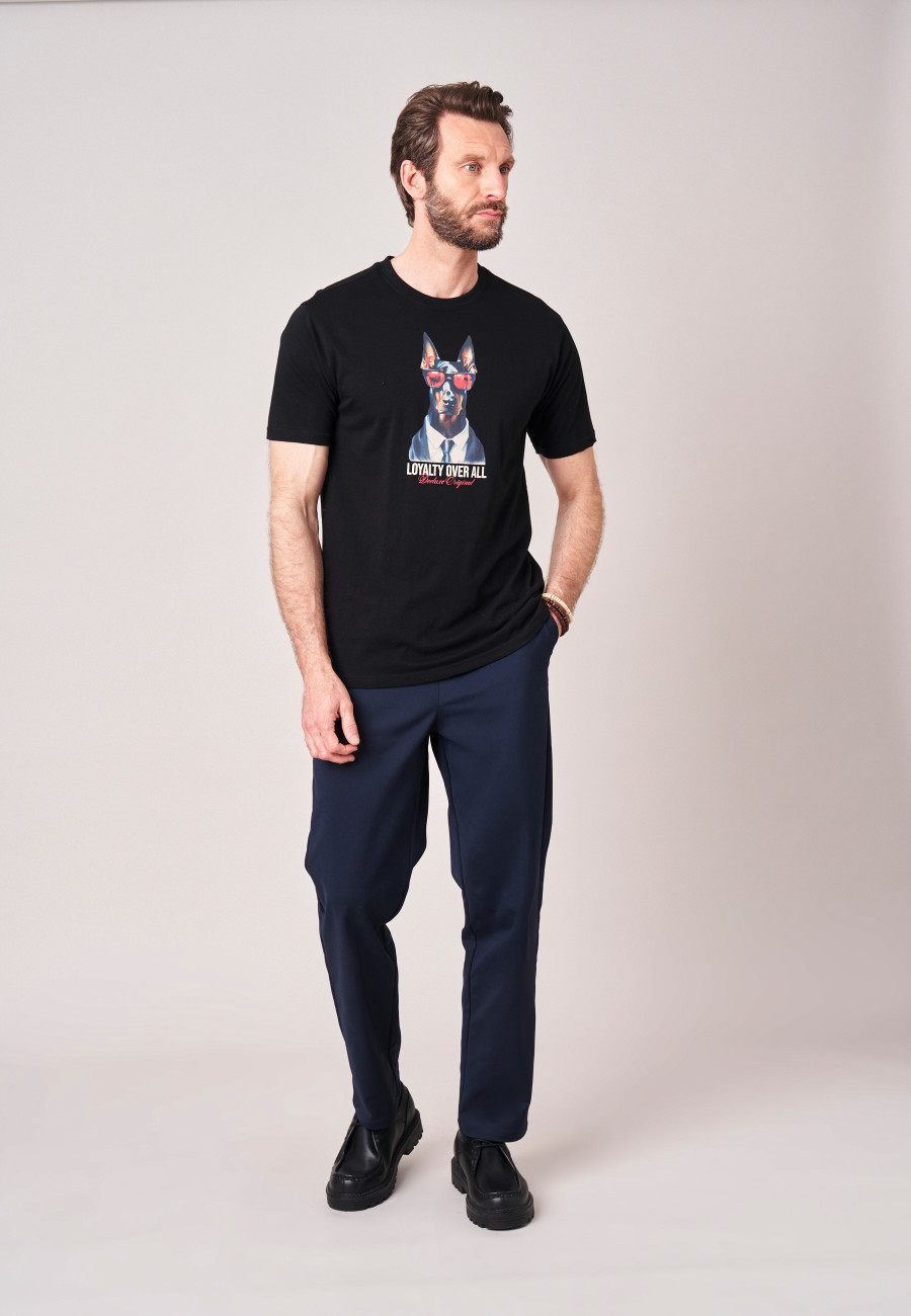 T-shirt LOYALTY Black homme-2