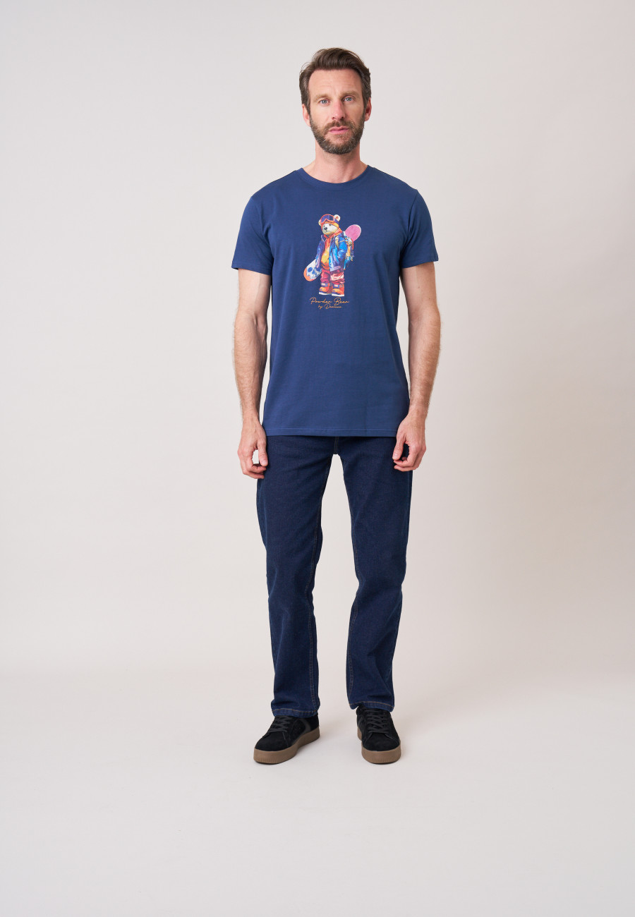 SNOWBEAR T-shirt Navy men-2