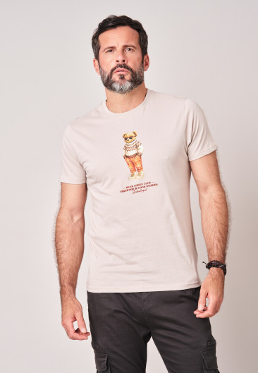 COSYBEAR T-shirt Chalk men-1