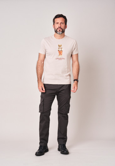 COSYBEAR T-shirt Chalk men-1