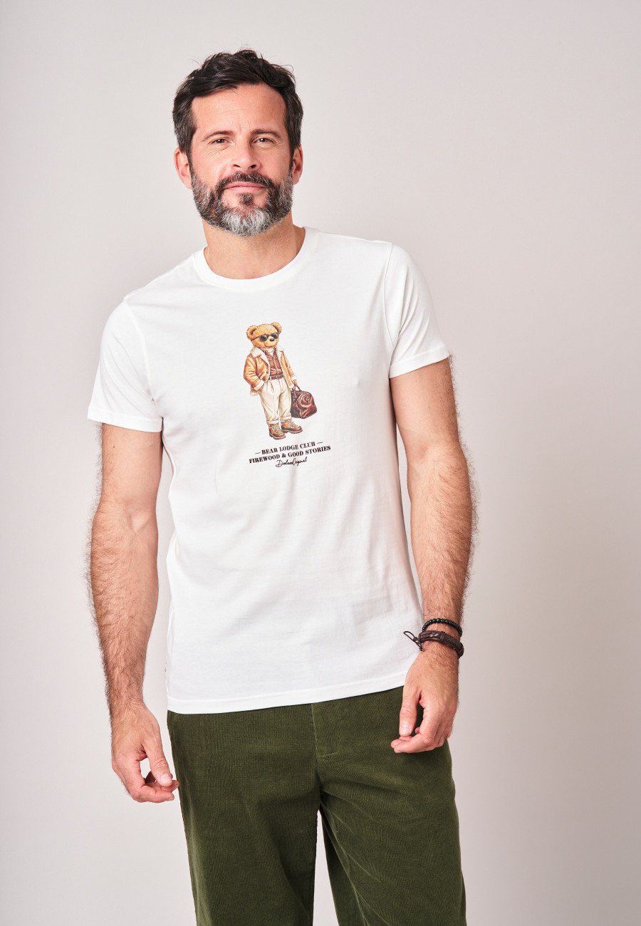 CHICBEAR T-shirt Natural men-1