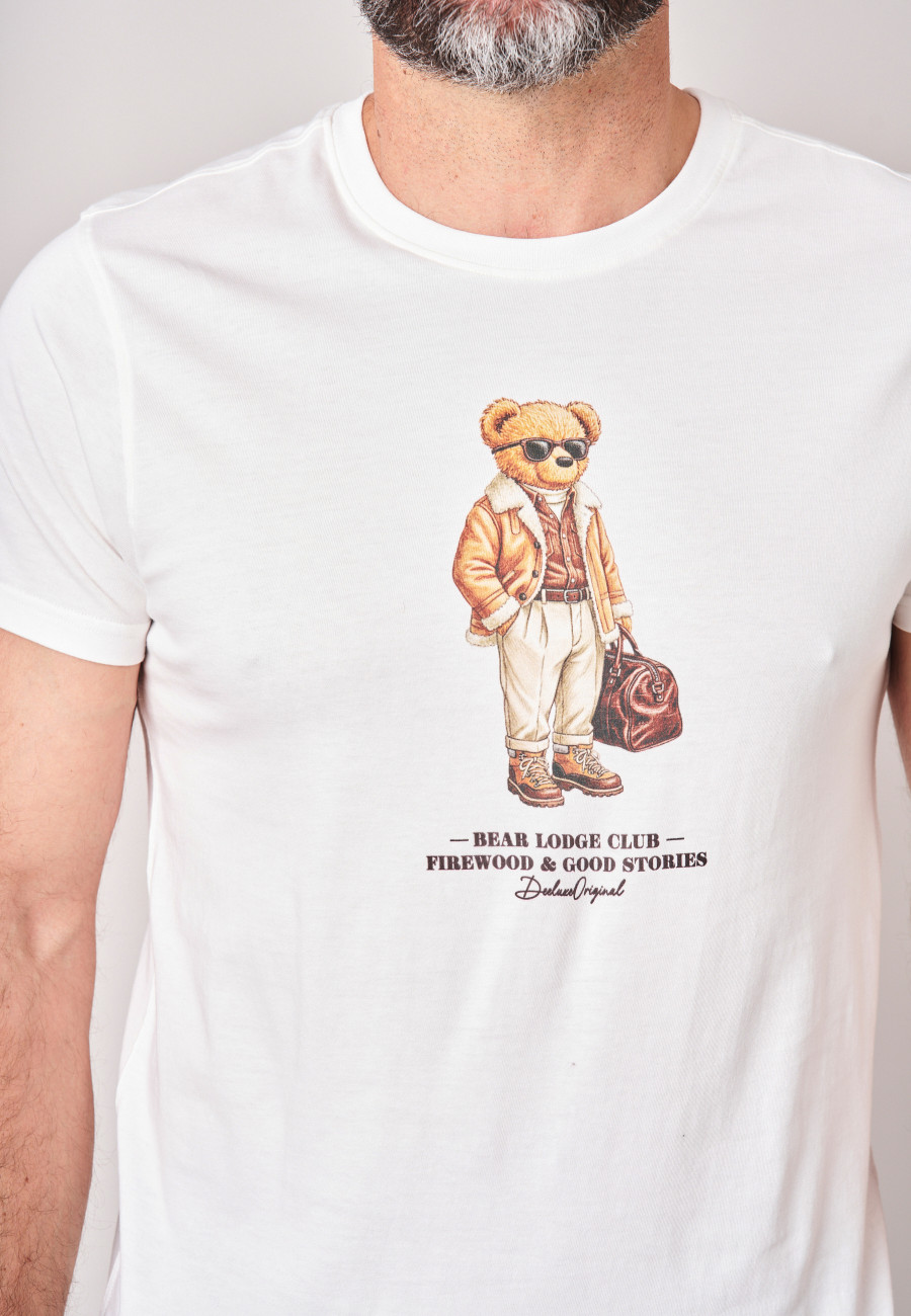 CHICBEAR T-shirt Natural men-3