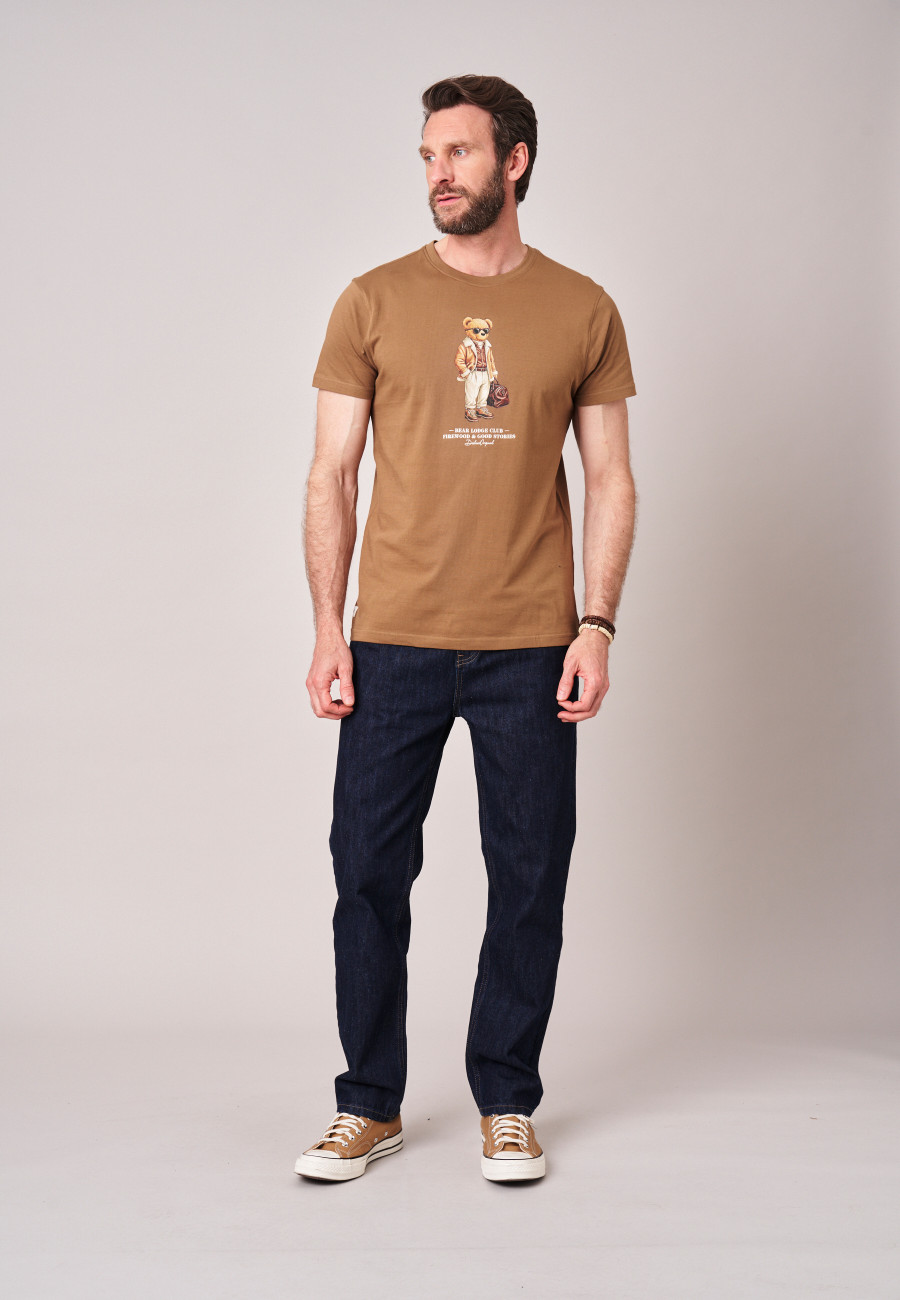 CHICBEAR T-shirt Mocha men-2