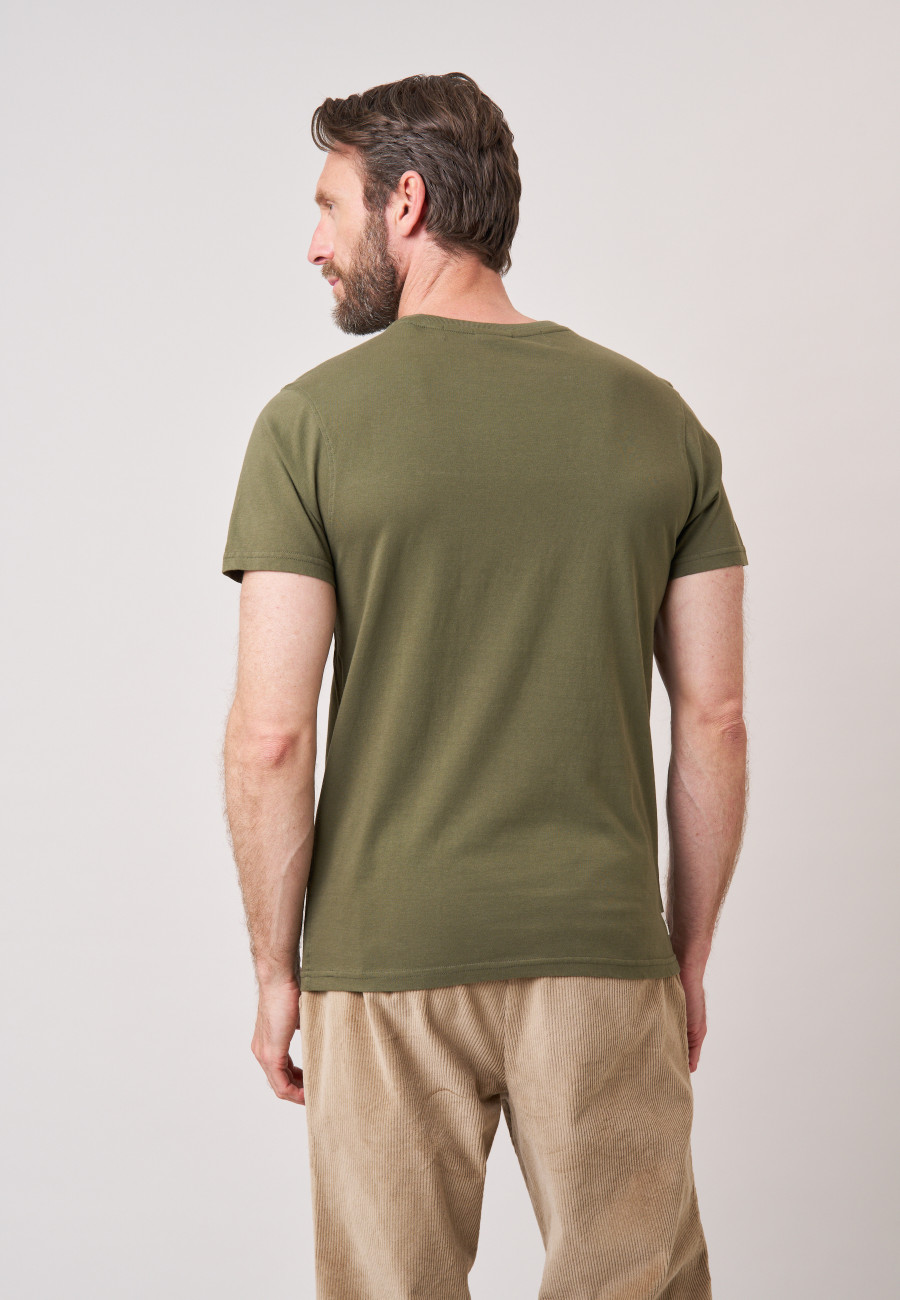 T-shirt CLEM Khaki homme-4