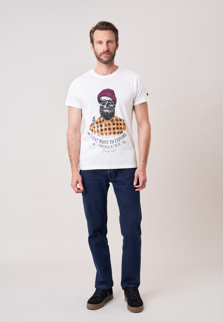 T-shirt TELLSON Natural homme-2