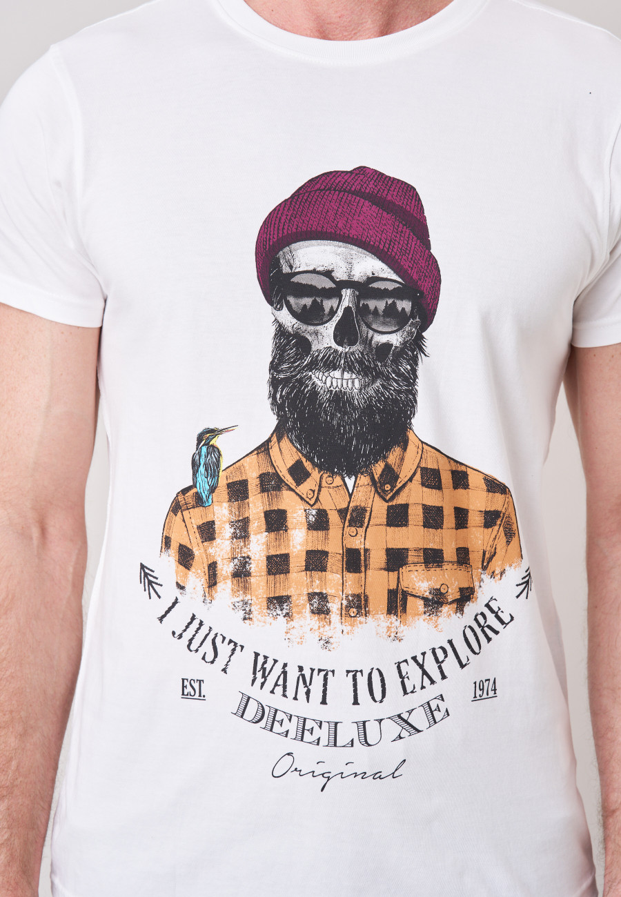 T-shirt TELLSON Natural homme-3
