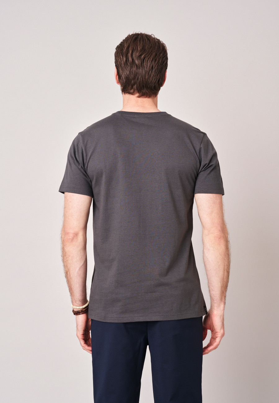 ROCKER T-shirt Noir charbon men-4