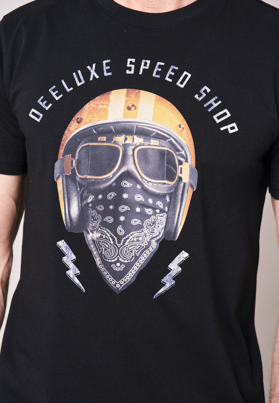 HELMUP T-shirt Black men-3