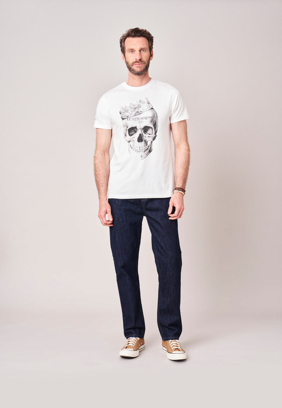 CROWN T-shirt Natural men-2