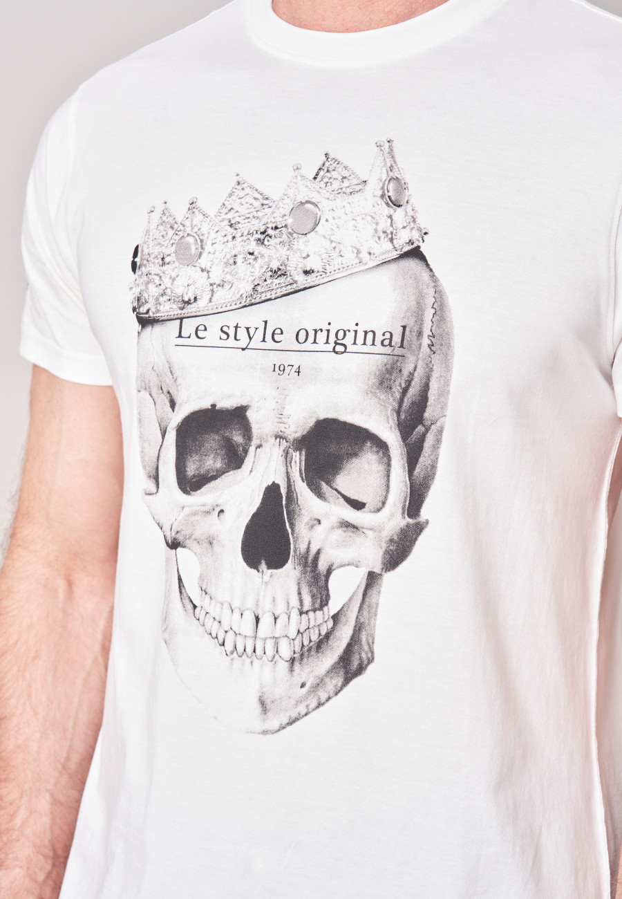 T-shirt CROWN Natural homme-3