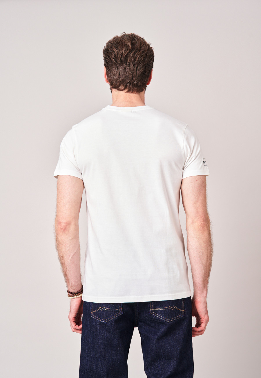 CROWN T-shirt Natural men-4