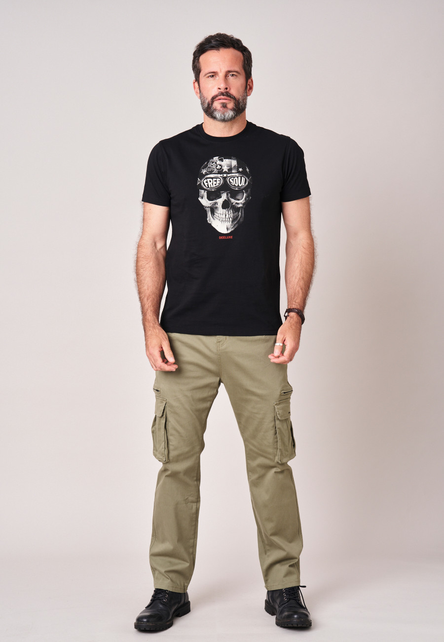 DEKARIO T-shirt Black men-2
