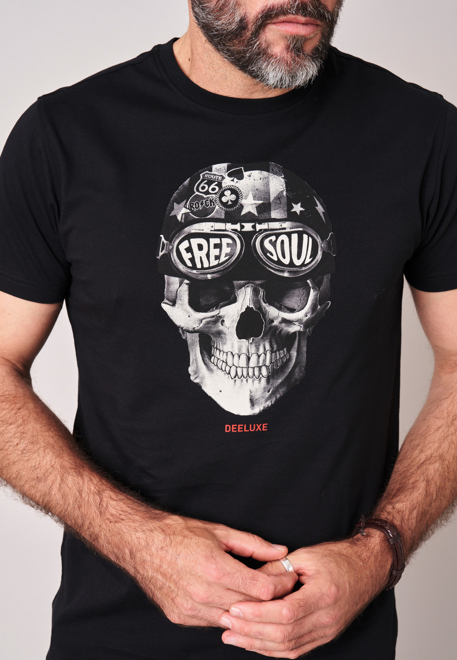 T-shirt DEKARIO Black homme-3