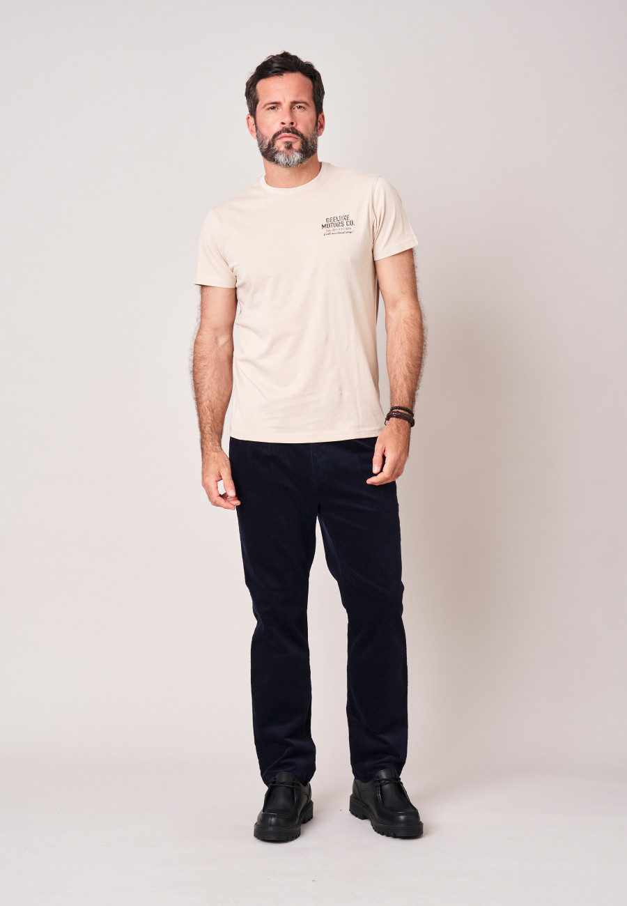 T-shirt ROWDY Light Beige homme-2
