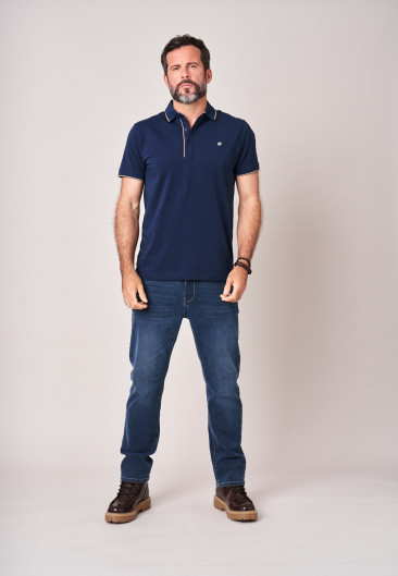 SLATE Polo Black men-1