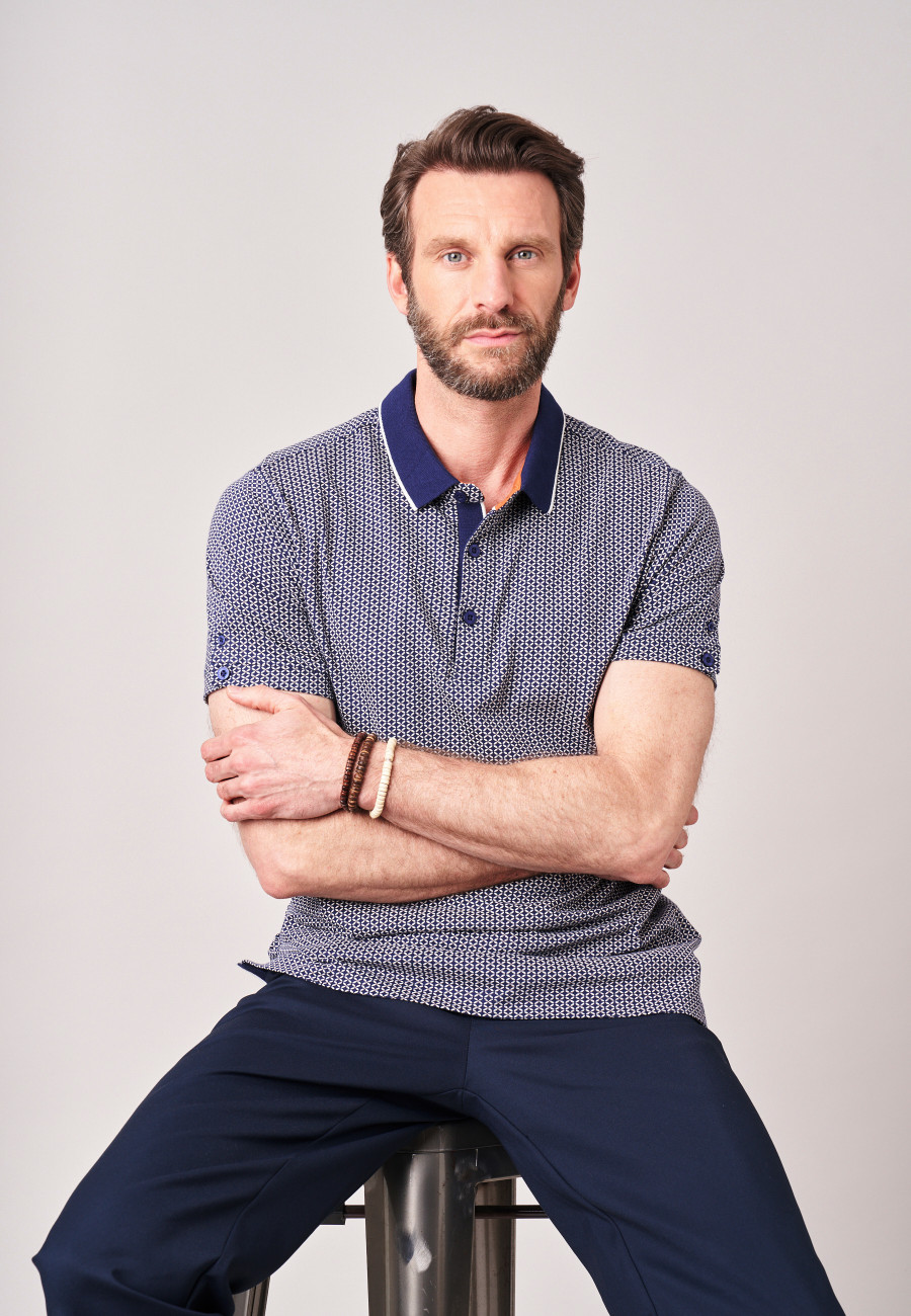 Polo HORUS Navy homme-1