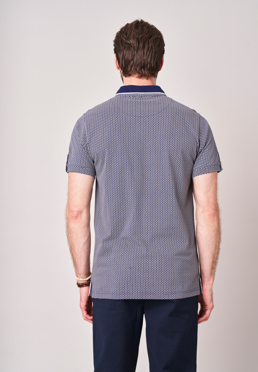 Polo HORUS Navy homme-4