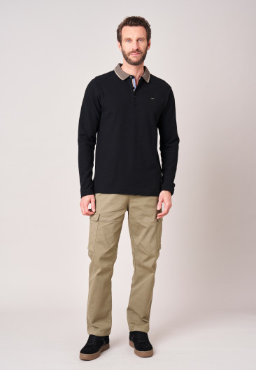 KAELON Polo Black men-1