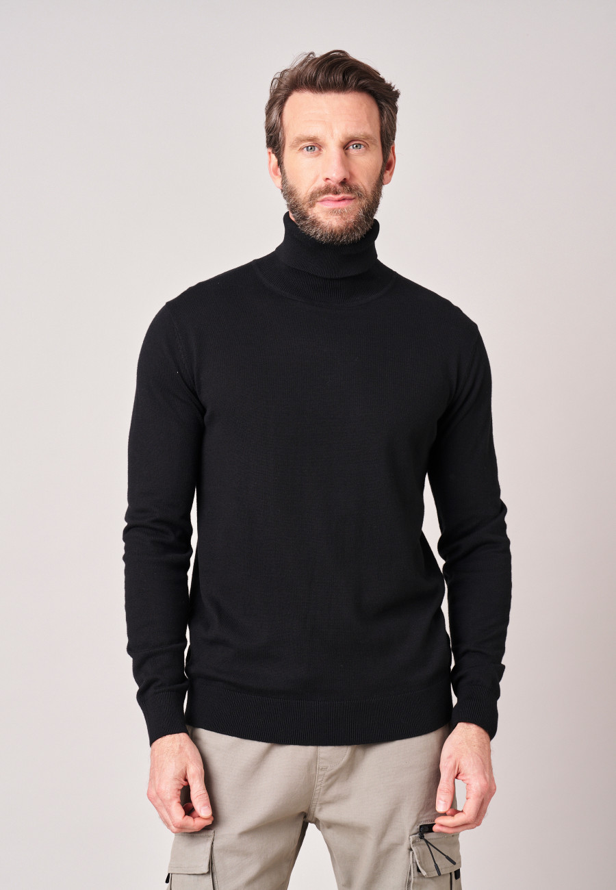 ROLLUP Sweater Black men-1