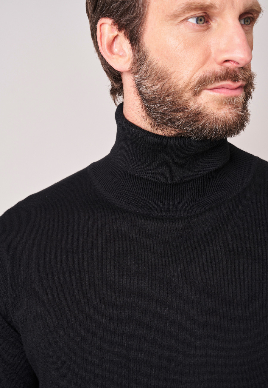Pull ROLLUP Black homme-3