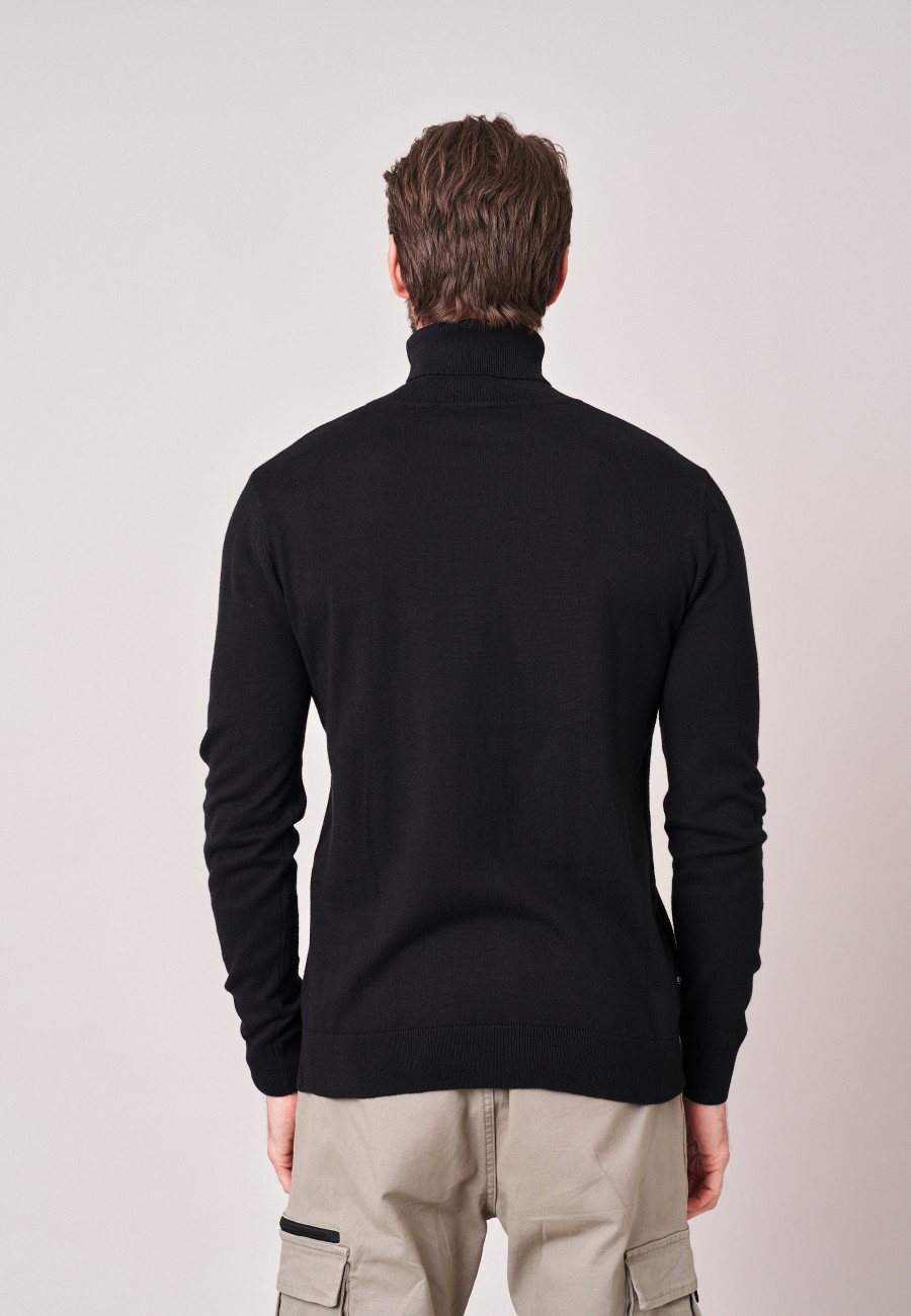 ROLLUP Sweater Black men-4