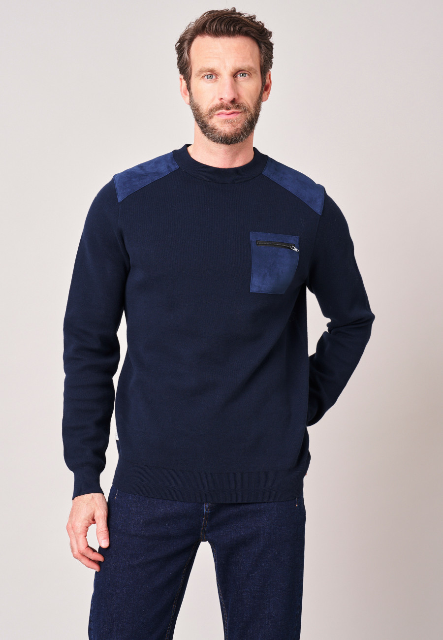TONNY Sweater Night Blue men-1