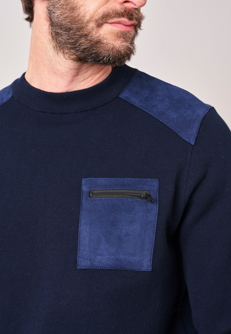 Pull TONNY Night Blue homme-3