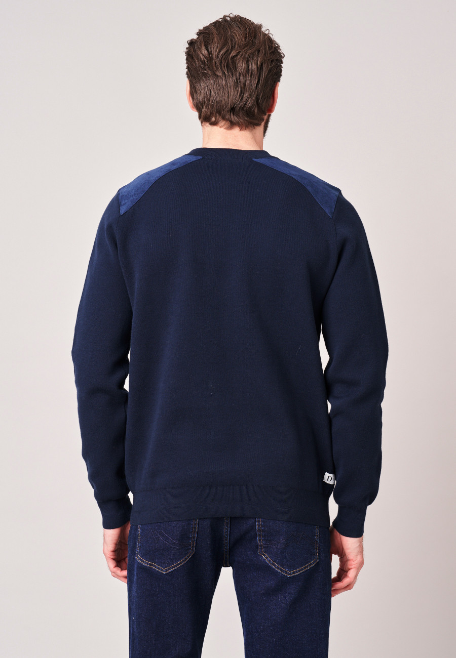 TONNY Sweater Night Blue men-4