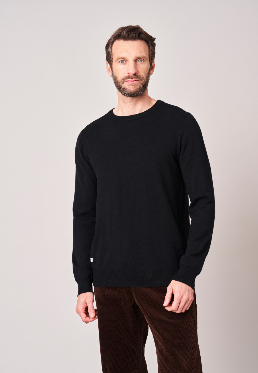 SHOTSON Sweater Dark black men-1