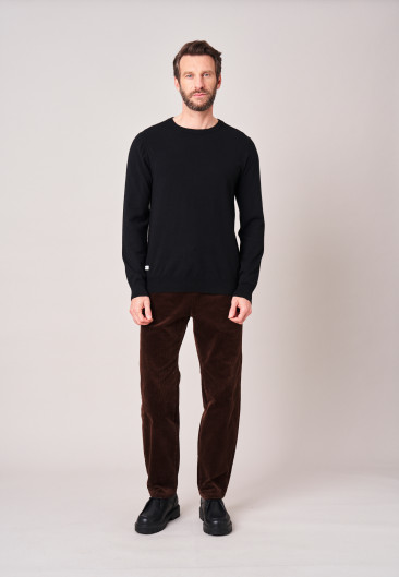 SHOTSON Sweater Dark black men-1