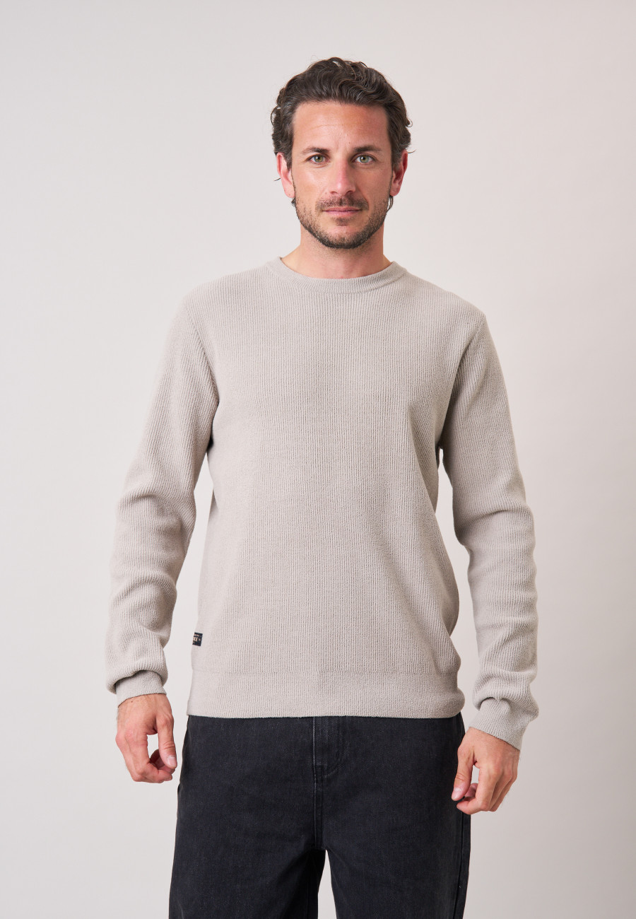 RUNNER Sweater Chalk men-1