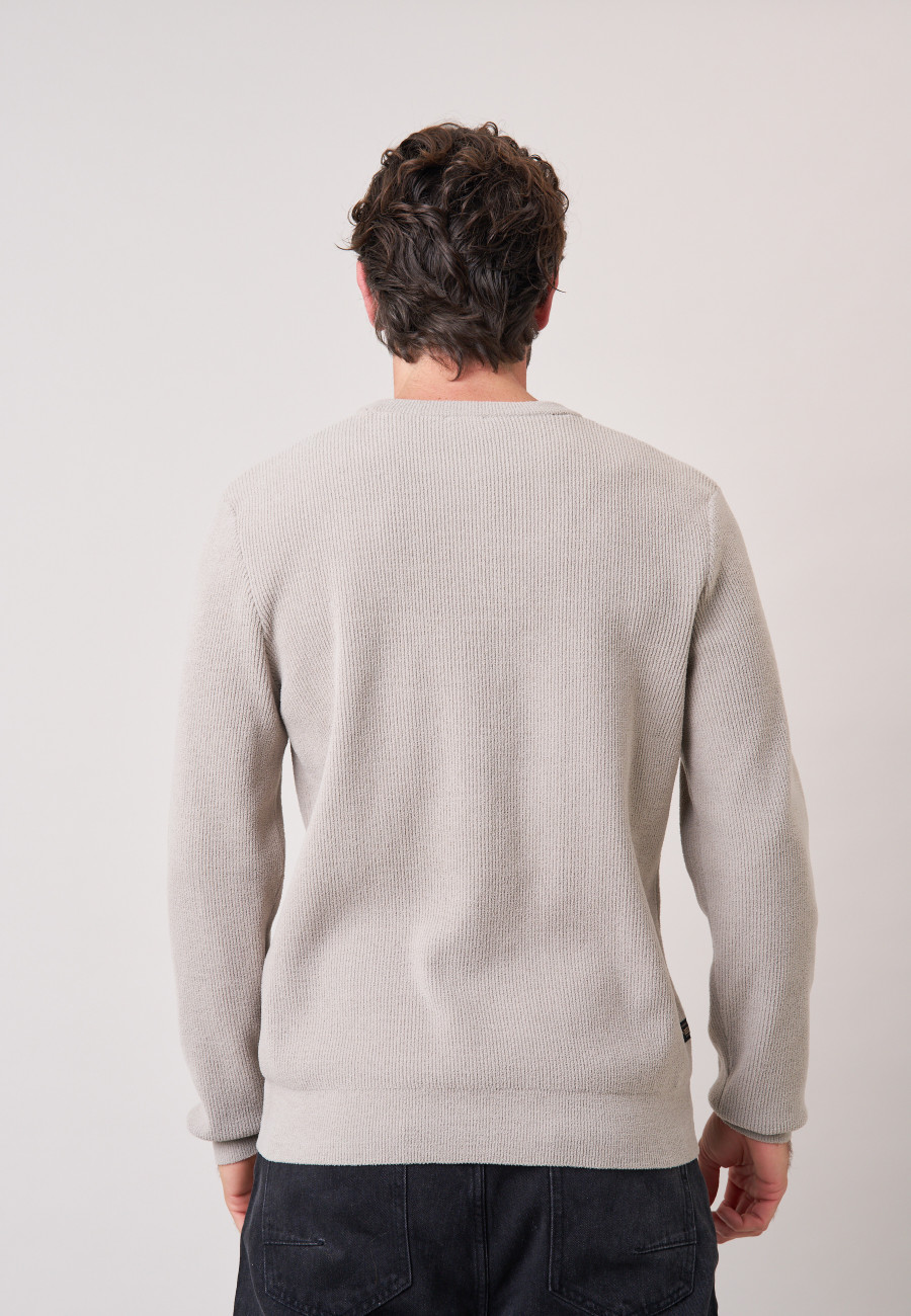 RUNNER Sweater Chalk men-4