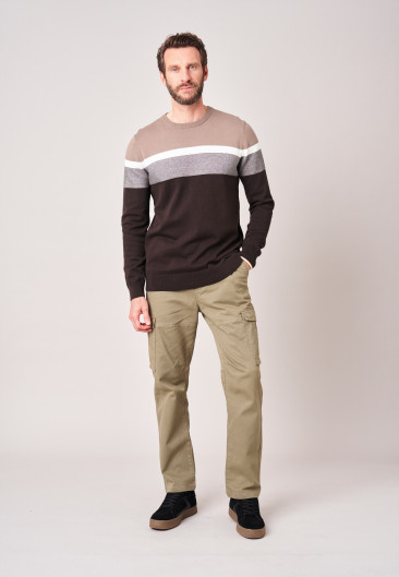 TOASTER Sweater Dark Sand men-1