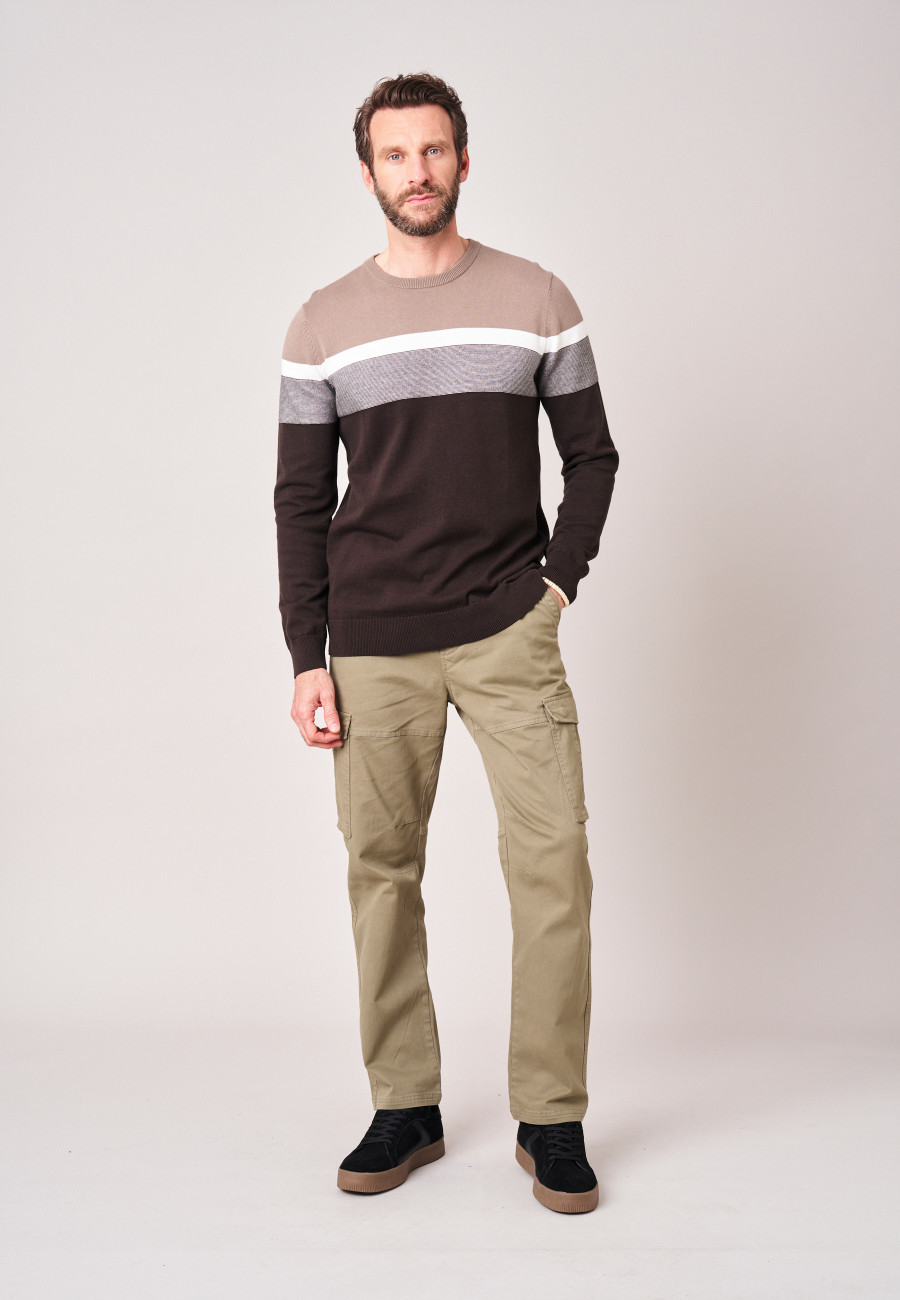 Pull TOASTER Dark Sand homme-2