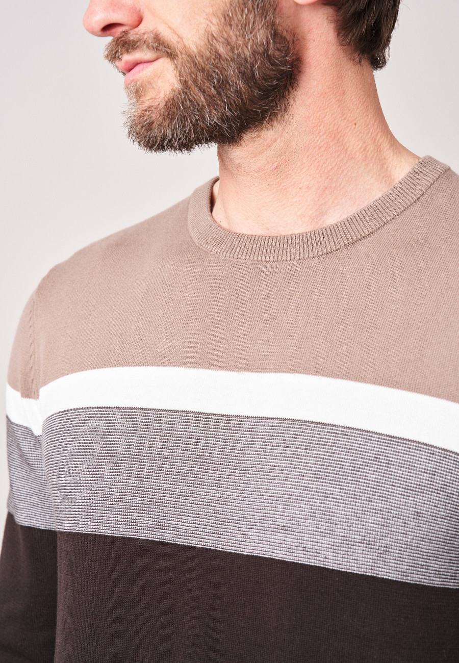 Pull TOASTER Dark Sand homme-3